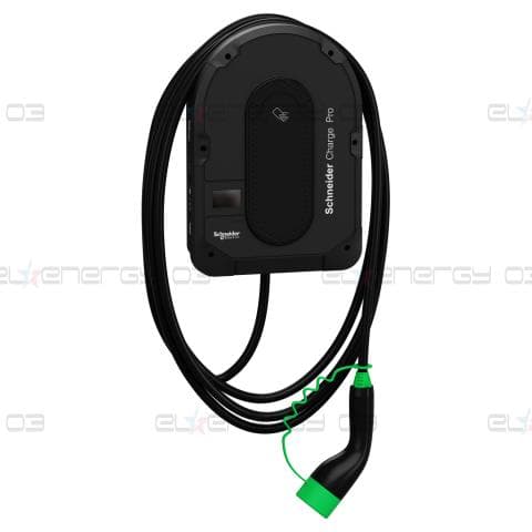 Зарядна станция за електромобили, Schneider Charge Pro, 1P-3P, 1xAtt. кабел, 7.4-11-22kW, 16-32A, с MID