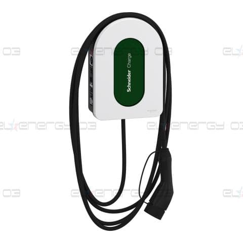 Зарядна станция, Schneider Charge, 1P+N, прикачен кабел 7m, 7.4kW, 32A