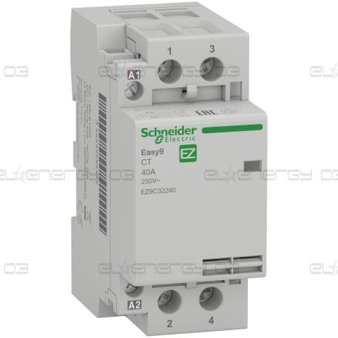 Контактор, Easy9 CT, 2P, 40 A, 2 NO, 230 V, 50 Hz
