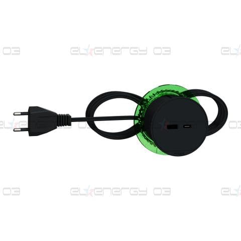 Модул XS - USB тип A/C, антрацит