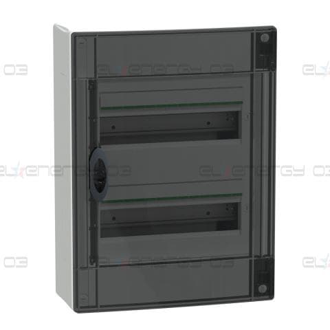 Tабло PrismaSet XS за открит монтаж 2р 13 модула опушена врата 2TB
