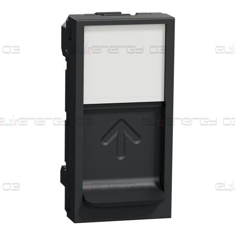 Капачка за RJ45, New unica, антрацит