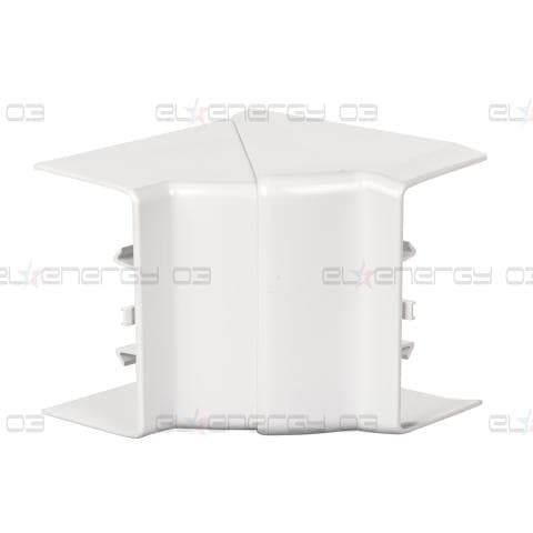 OptiLine 45 - ъгълова връзка - 95 x 55 mm - PC/ABS - полярно бяло