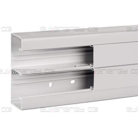 OptiLine 45 - инсталационен канал - 140x55 mm - PVC - полярно бяло - 2000 mm