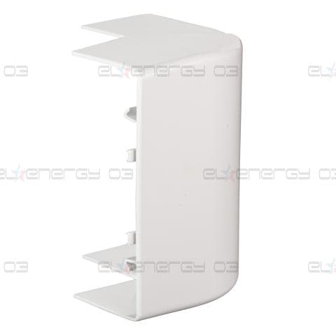 OptiLine 45 - ъгълова връзка - 140 x 55 mm - PC/ABS - полярно бяло