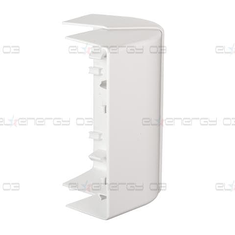 OptiLine 45 - външен ъгъл - 165 x 55 mm - PC/ABS - полярно бяло
