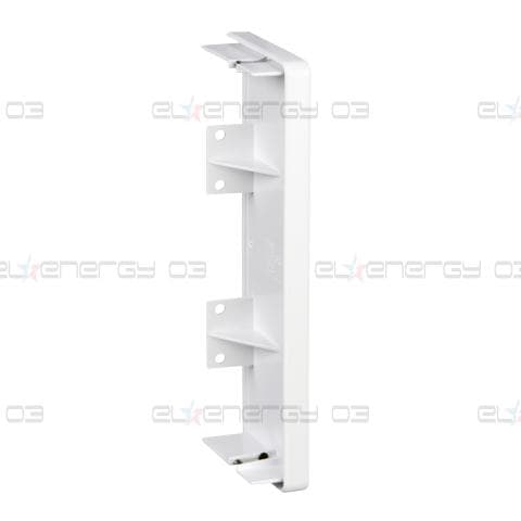 OptiLine 45 - stop end - 165 x 55 mm - PC/ABS - полярно бяло