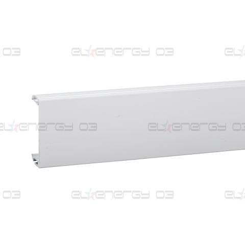 OptiLine 45 - капак - 45 mm - PVC - полярно бяло