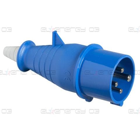 Инд. щепсел 16A 3P-E 200-250V IP44 50-6