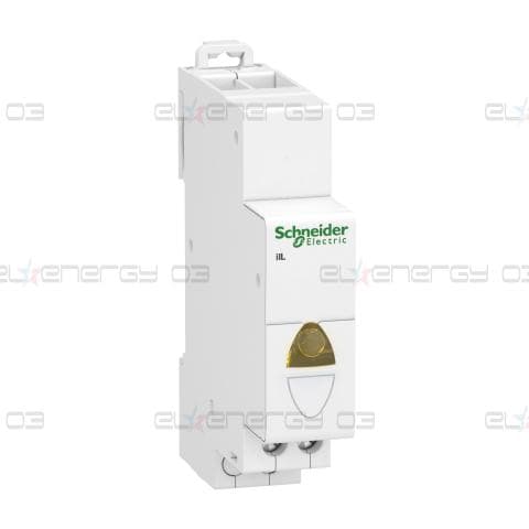 Acti9 iIL единична индикаторна светлина - жълт - 12-48 Vac/dc
