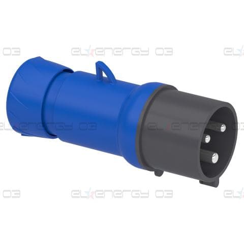 Инд. щепсел 32A 2P-E 200-250V IP44 50-6