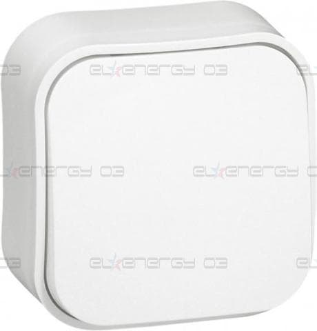 Еднополюсен ключ IP21 открит монтаж цвят Бял Forix Legrand