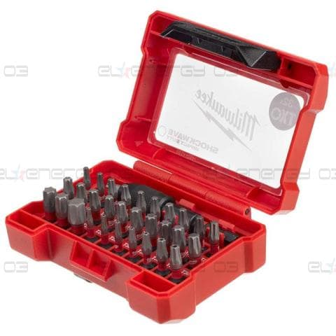 Комплект битове Milwaukee Shockwave, 32 бр., 1/4″