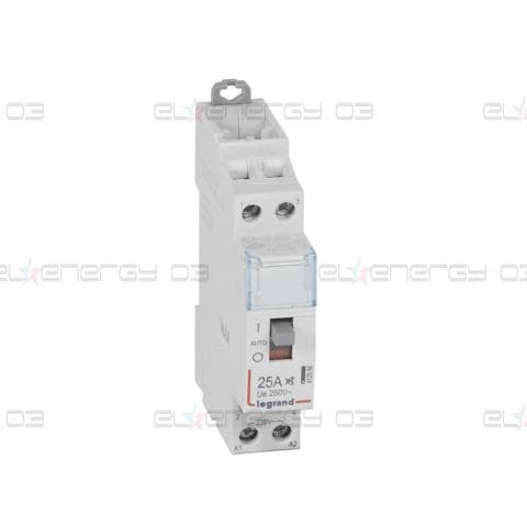 Модулен контактор CX3 25А 2NO 220V 1 модул БЕЗШУМЕН Legrand
