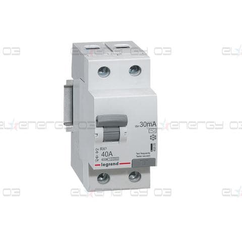 ДТЗ 2P 40A 30mА серия RX3 ID тип AC Legrand