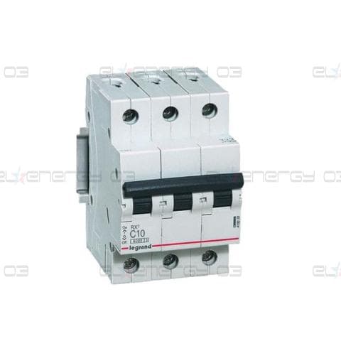 Автоматичен прекъсвач RX3 3P 20A крива С 6kA Legrand