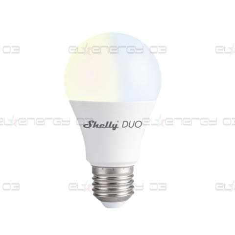 Лампа LED 9W 2700-6500K E27 A60 800lm 190° димируема 30000h Shelly Duo – 262122
