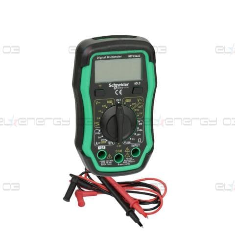 Дигитален мултицет измерва 0.2mA-10A DC, AC/DC 200-600V, 200Ohm-2MOhm кат.III до 600V Thorsman SE