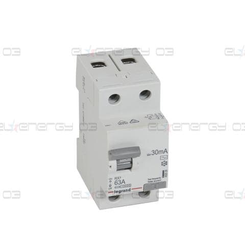 ДТЗ 2P 63A 30mА серия RX3 ID тип AC Legrand