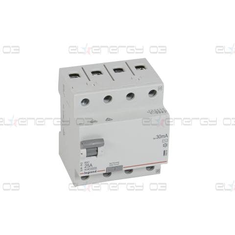 ДТЗ 4P 25А 30mА серия RX3 ID тип AC Legrand