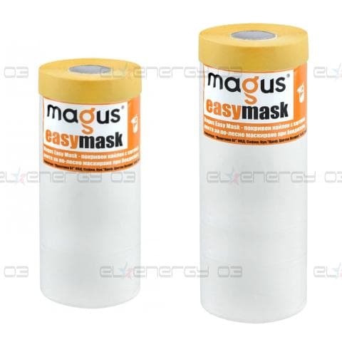 MAGUS EasyMask Предпазно фолио с лента 15 м, 180/270 см.