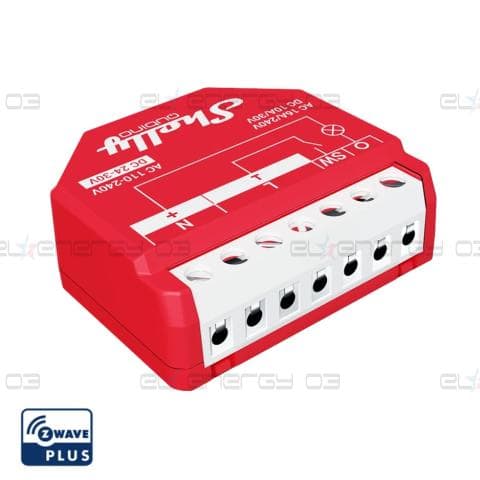 Микромодул Smart реле 1х On/Off 16A с мерител изисква неутрала Shelly Qubino Wave 1PM – 269022
