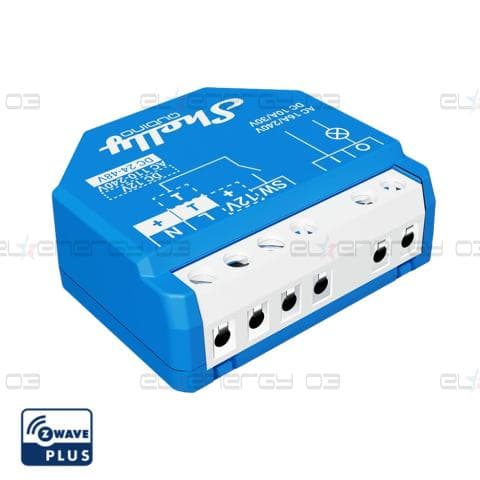 Микромодул Smart реле 1х On/Off 16A изисква неутрала Shelly Qubino Wave 1 – 269039