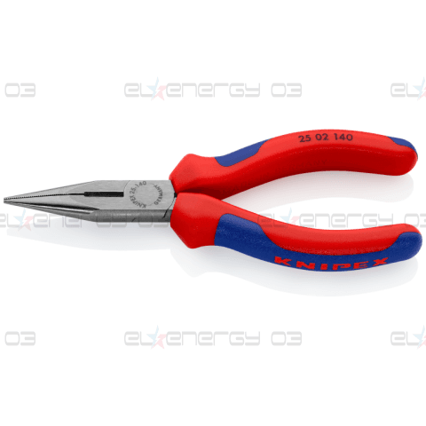 Клещи резачки с остър връх, синьо-червена ръкохватка 140мм, Knipex