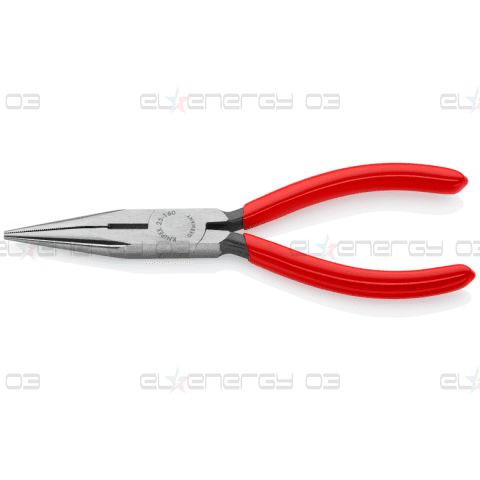 Клещи резачки с остър връх, червена ръкохватка 160мм, Knipex