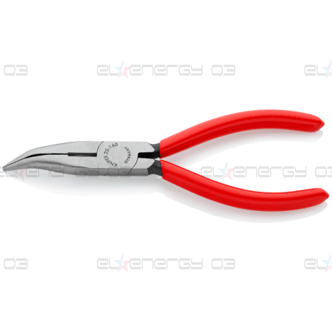 Клещи резачки с извит остър връх, червена ръкохватка 160мм, Knipex