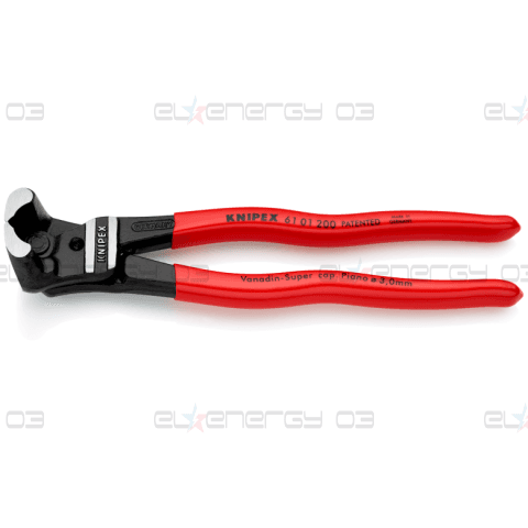 Клещи болторези под ъгъл 85˚ усилени, червена ръкохватка 200мм, Knipex