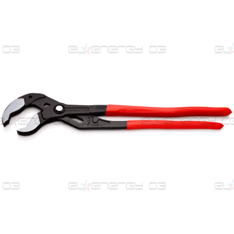 Клещи раздвижени Cobra, червена ръкохватка 560мм, Knipex