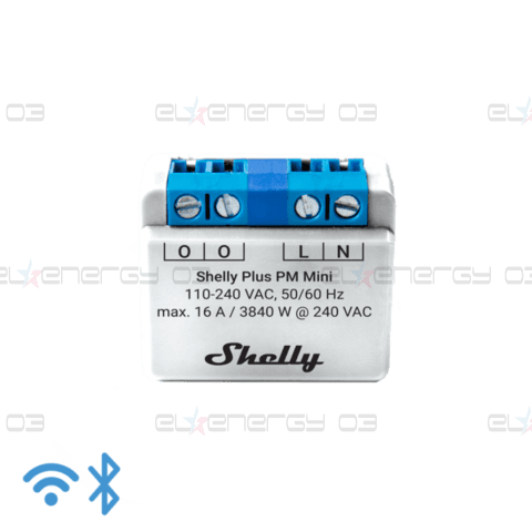 Микромодул Smart монофазен мерител 1х 16A Shelly Plus PM Mini – 265673