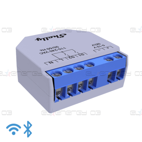 Микромодул Smart реле 1х димер 0-10V изисква неутрала Shelly Plus 0-10V Dimmer – 265703