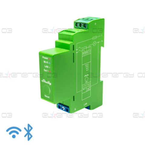 Димер Smart 1х 200VA с мерител за DIN монтаж Shelly PRO Dimmer 1PM – 268162