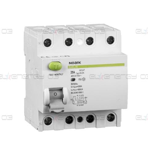 ДТЗ, Icn=6kA, 4p, In=63A, IΔn=30mA, тип AC