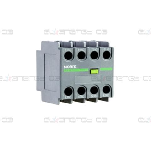 Спомагателен контактен блок (преден) за Ex9C, 2 NO, 2 NC