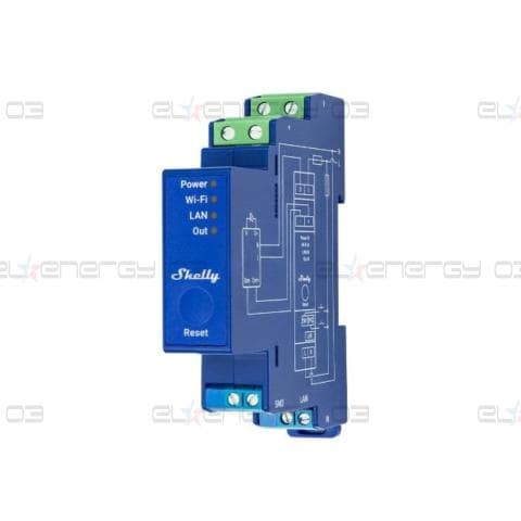 Димер Smart 1х 0/1-10V с мерител за DIN монтаж Shelly Pro Dimmer 0/1-10V PM – 268209S