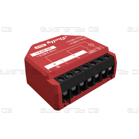 Микромодул Smart реле 1х On/Off 16A с мерител изисква неутрала Shelly 1PM Gen3 – 261798