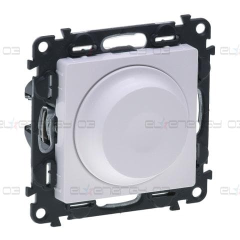 Димер ротативен R=5-300W L=5-300VA LED=5-75W цвят бял Valena Life Legrand