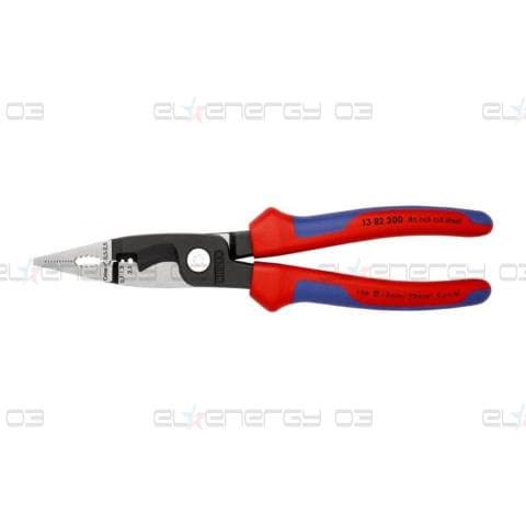 Клещи инсталаторски, синьо-червена ръкохватка 200мм, Knipex