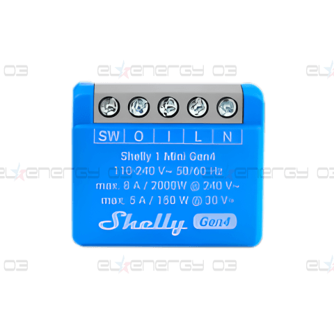 Микромодул Smart реле 1х On/Off 8A изисква неутрала Shelly 1 Mini Gen4 – 070786