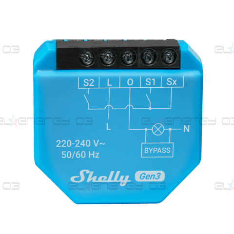 Микромодул Smart реле 1х On/Off 1.2A БЕЗ НЕУТРАЛА Shelly 1L Gen3 – 261637