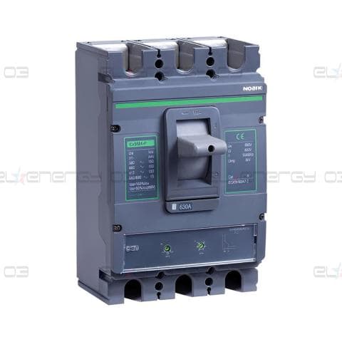 Автоматичeн прекъсвач с лят корпус M4, Icu=Ics=36kA, In=630A, 3P