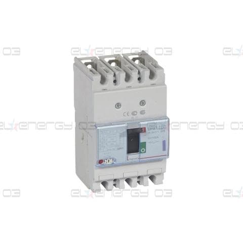 Автомат DPX3 160 TM 3P 100A 50кA регулируем (In x 0.8…1) Legrand