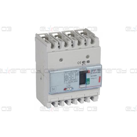 Автомат DPX3 160 TM 4P 125А 36кA регулируем (In x 0.8…1) Legrand