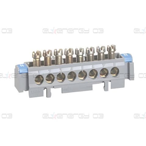 Клемен блок с основа, изходи 8X16mm2 Legrand