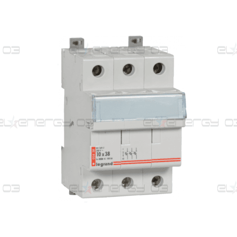 Разединител стопяем предпазител 3P 10X38 mm 3мод. Legrand