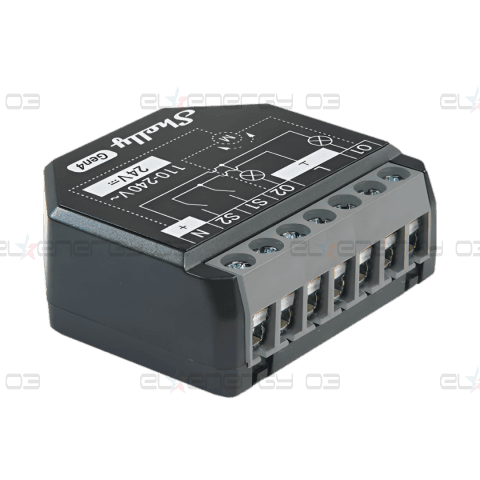 Микромодул Smart реле 2х On/Off или щори 10A изисква неутрала Shelly 2PM Gen4 – 070748