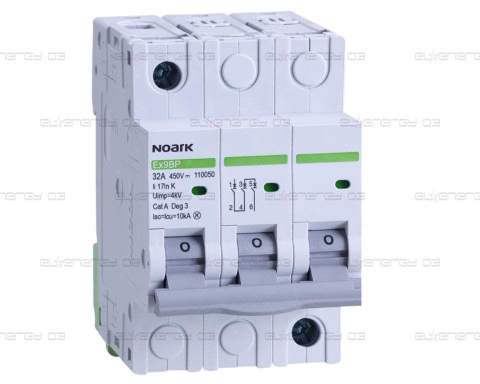 DC Миниатюрни Автоматични Прекъсвачи Ex9BP 3P DC450V C1